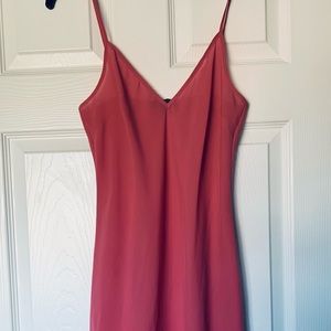 Banana Republic Pink Silk Dress